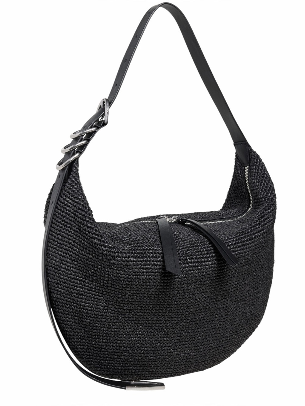 Rag & Bone Spire Hobo Straw Bag